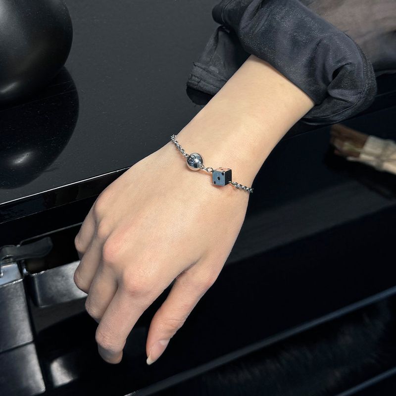 8ball & dice bracelet