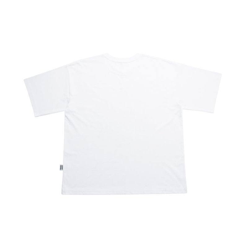 ARCHIVE BUBBLE FONT TSHIRT-WHITE