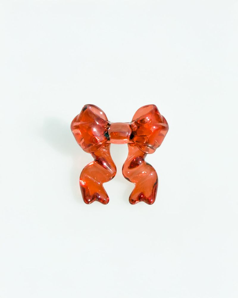 Jelly Ribbon Ring - Black