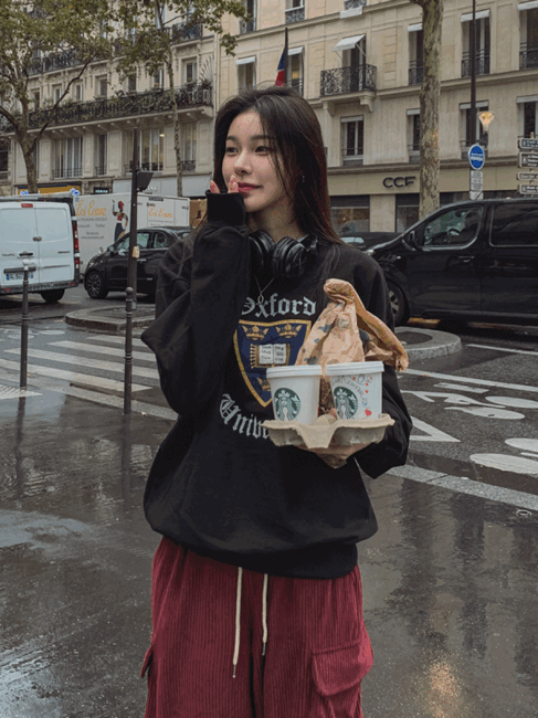 ULAN（ユレン）の「Oxford heavy pile sweatshirt（Tops）」