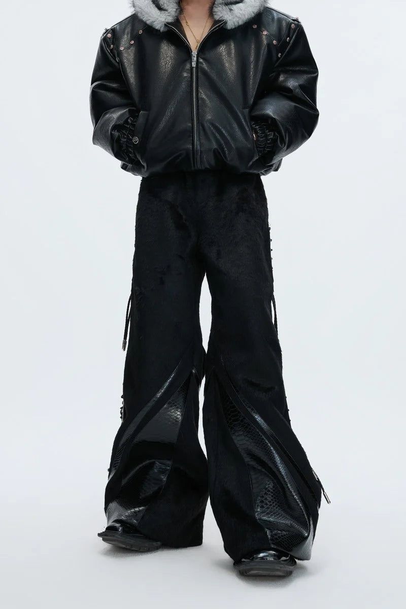 Argue Cultureの「Deconstructed Wide Leg Wool Pants(Pants)」
