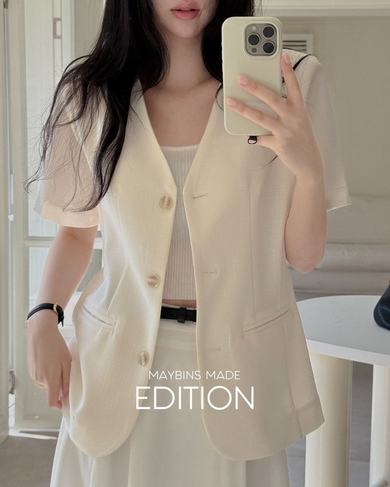 [MADE] Beden short-sleeved jacket