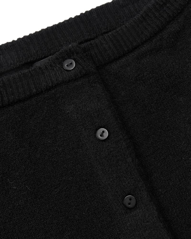 CROP CARDIGAN (BLACK)