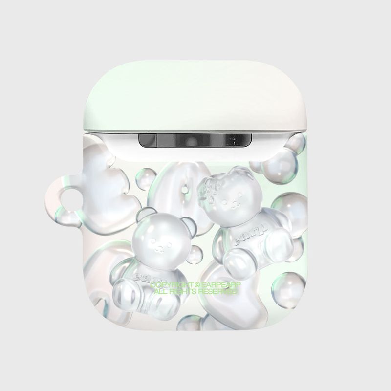 COVY BUBBLE WORLD-GREEN(AIR PODS-HARD)