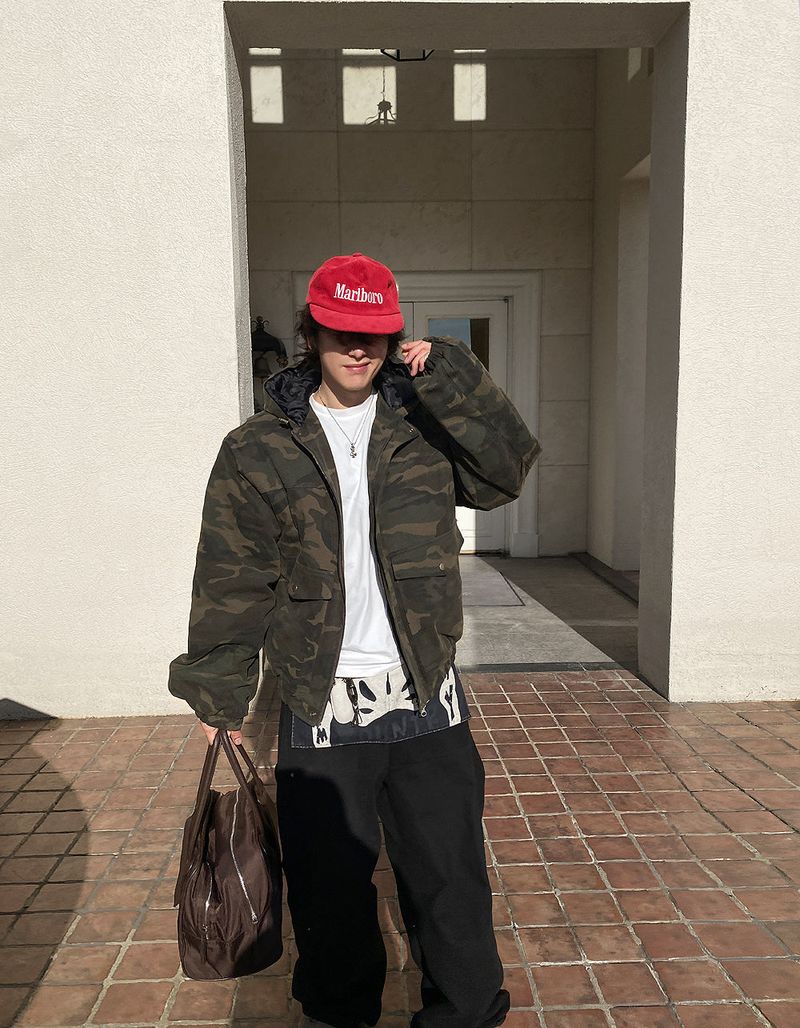 No.1041 camo heavy hood JP