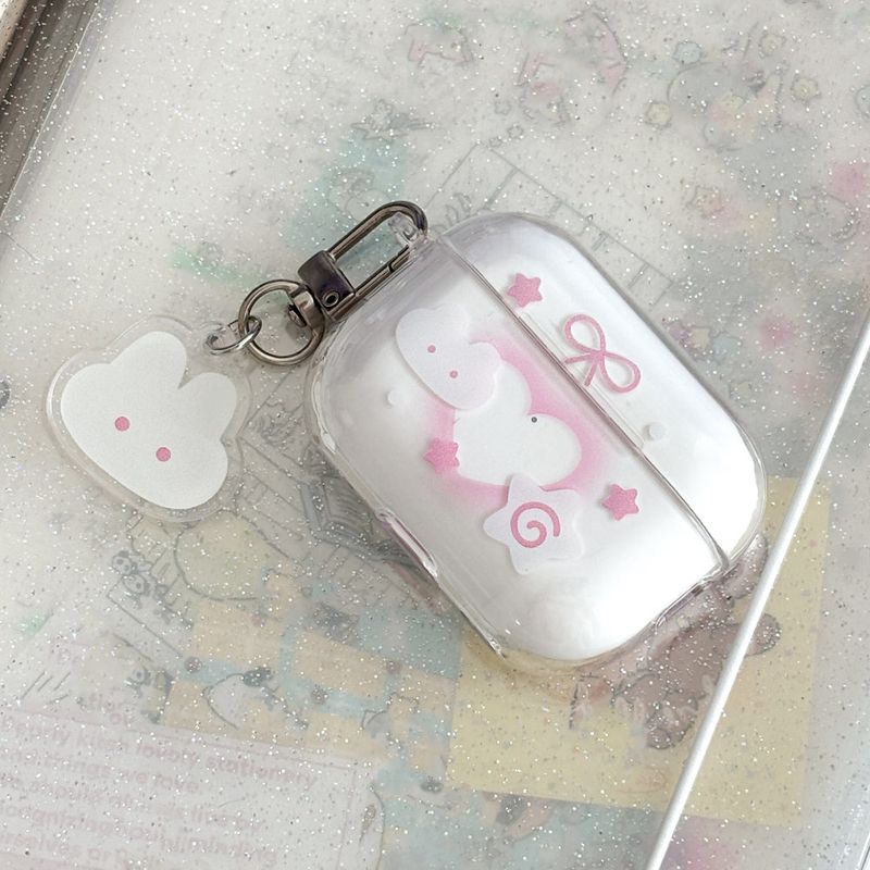 [AirPods] Heart rabbit hard case (only case)