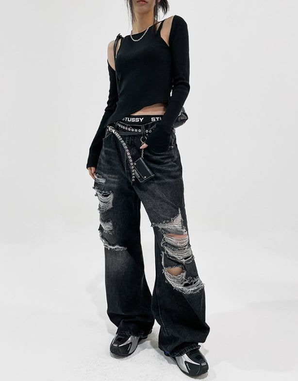Bulse long eyelet belt