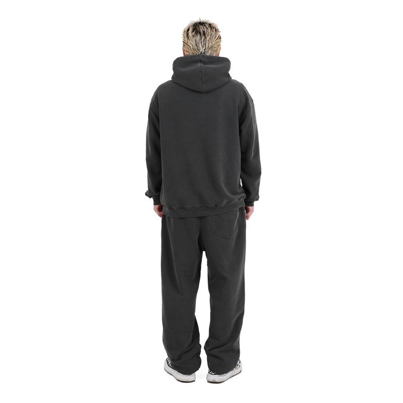 PIGMENT COATED SWEATPANTS CHARCOAL