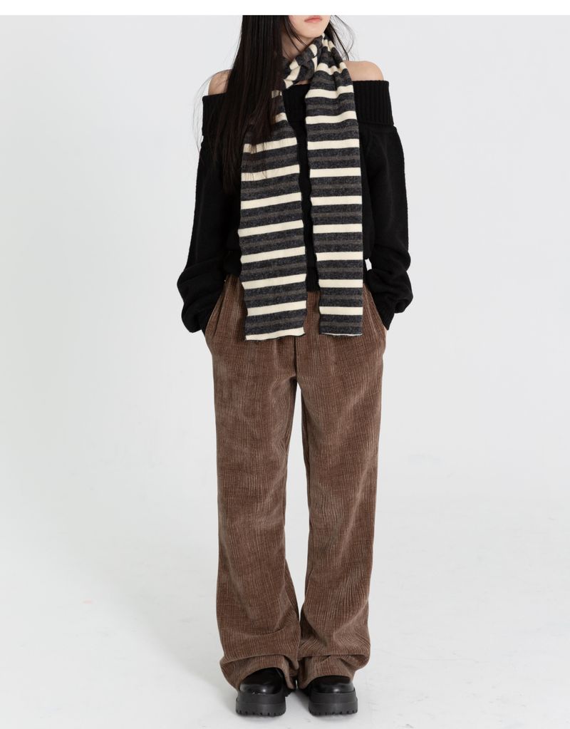 Willy stripe muffler(2colors!)