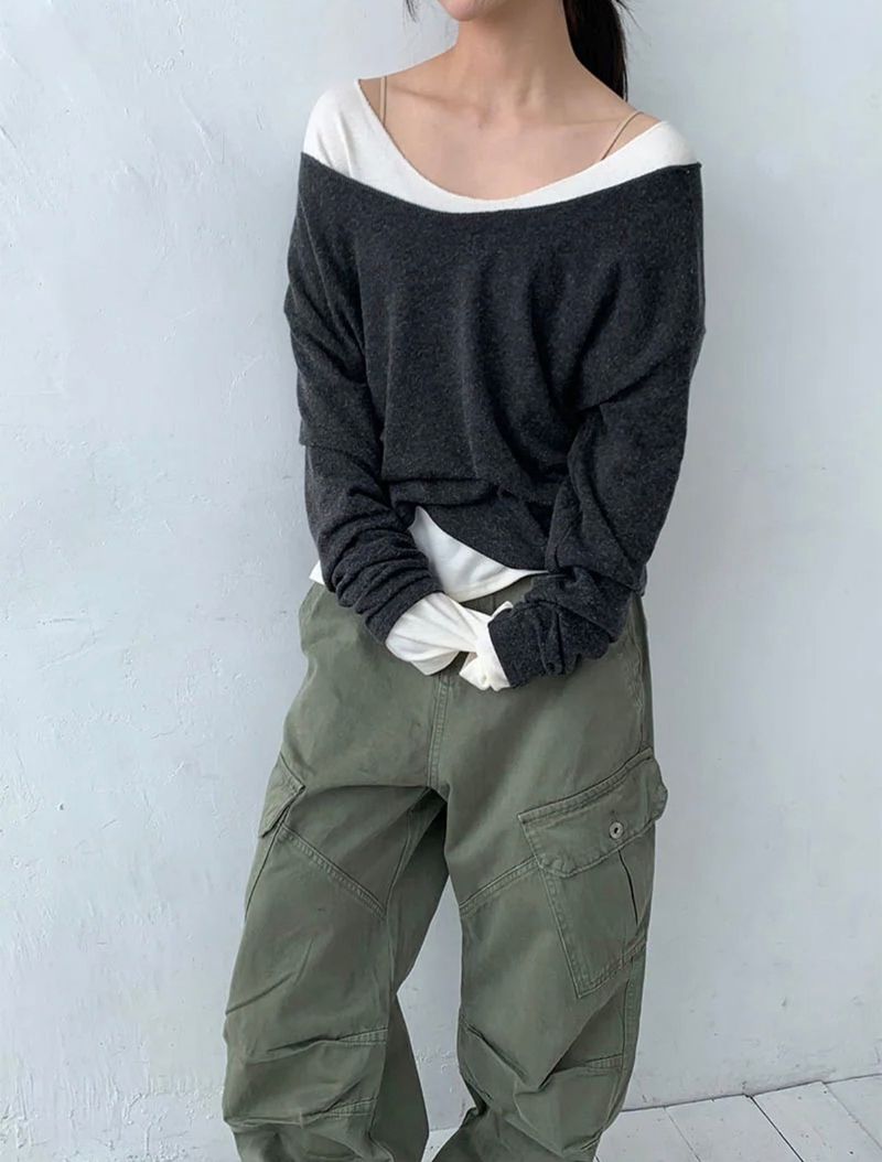 Dyeing washing cargo pants(3color)