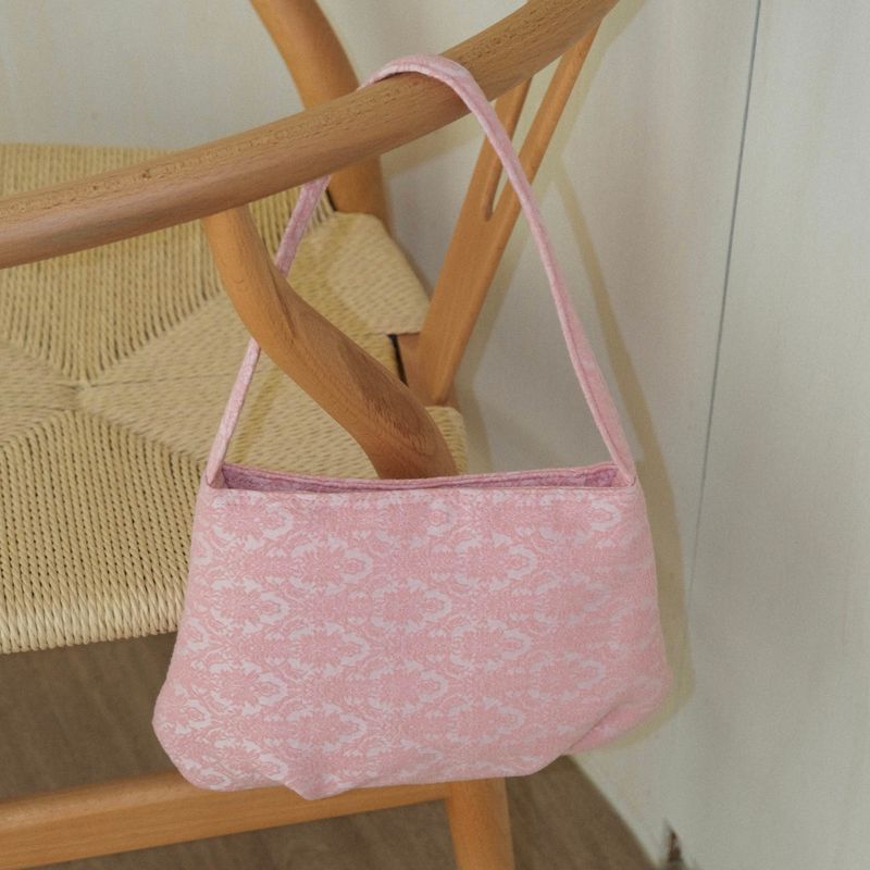ROSSMOOR（ロスムーア）の「Piana jacquard bag _ pink（Bags）」