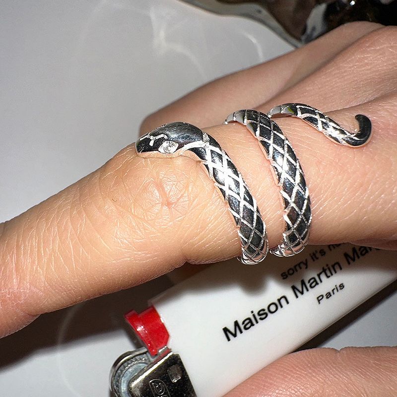 MOSXE（モスクス）の「[92.5silver] Snake ring（Accessories）」