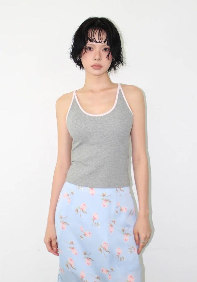 AAKE（アケ）の「[with cup] TIPPING SLEEVELESS（Tops）」
