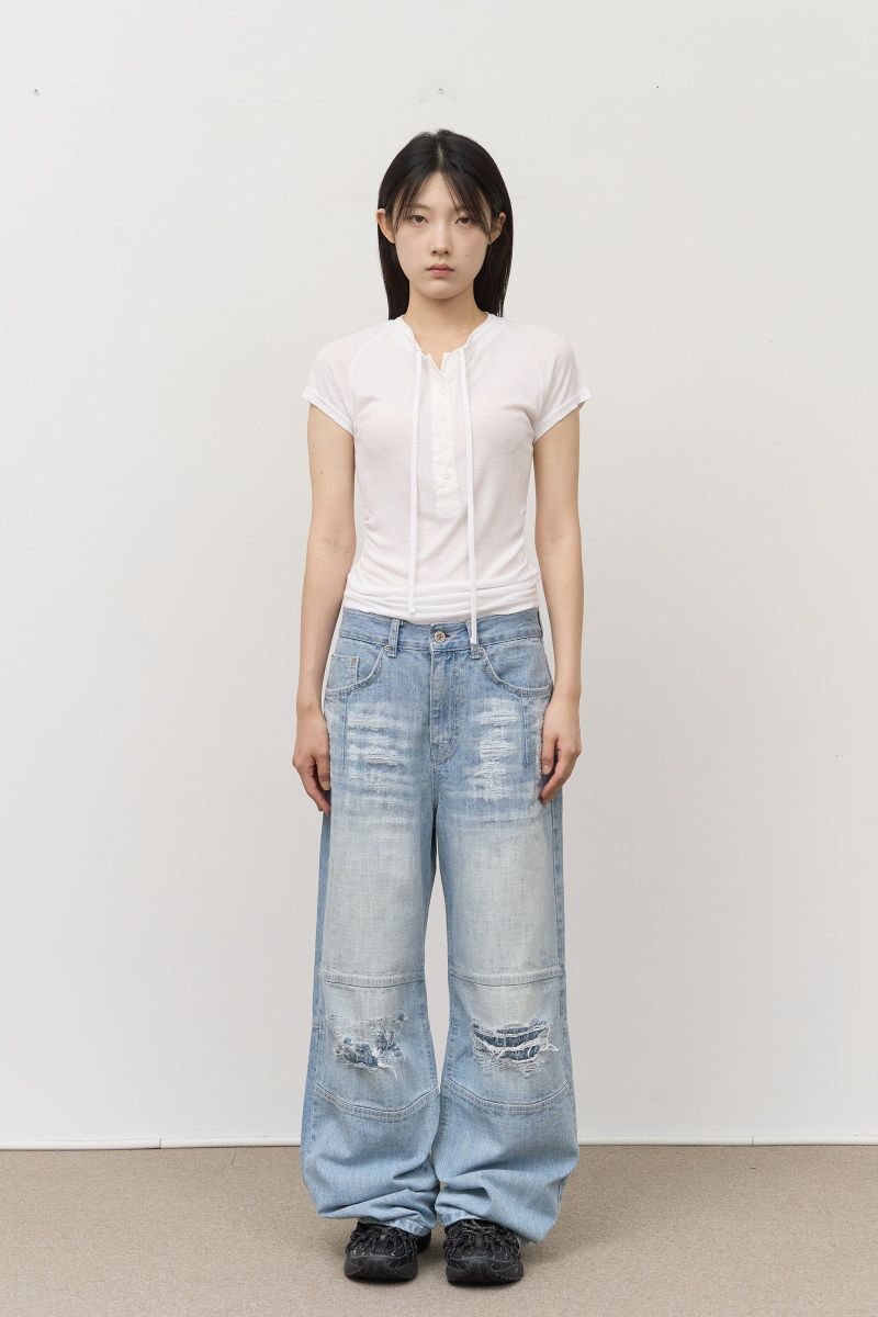 (W) Eleven Shirring Top