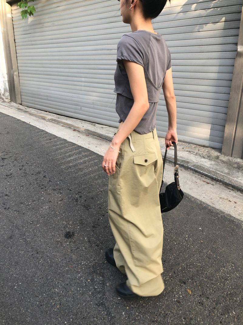Taupe Wide Pants