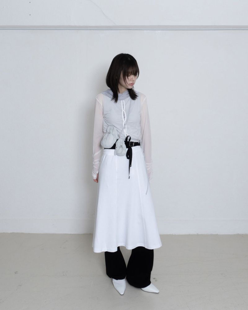 LILI FLARE SK WHITE