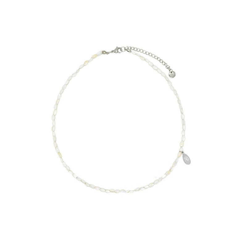 ボヘミアンココネックレス [white]
