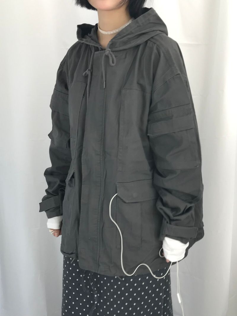 Vintage Pocket Half Bomber Jacket