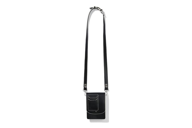 RECENT LOGO CROSS BAG_BLACK