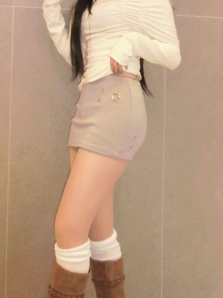 Soyou Low-Rise Eyelet Skirt