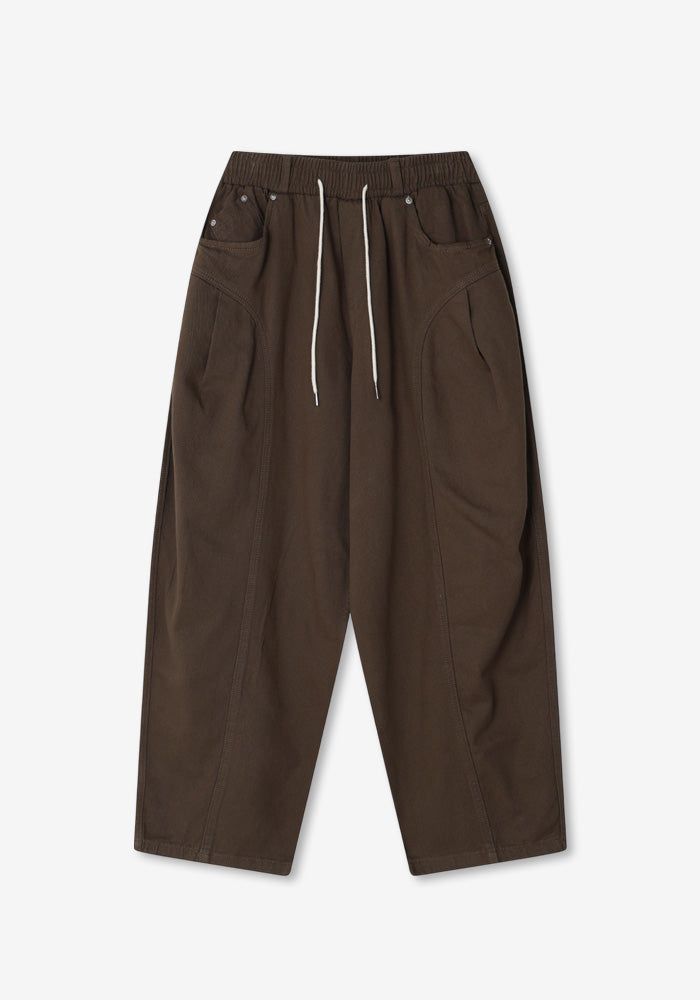 AN Cotton Rivet Balloon Pants