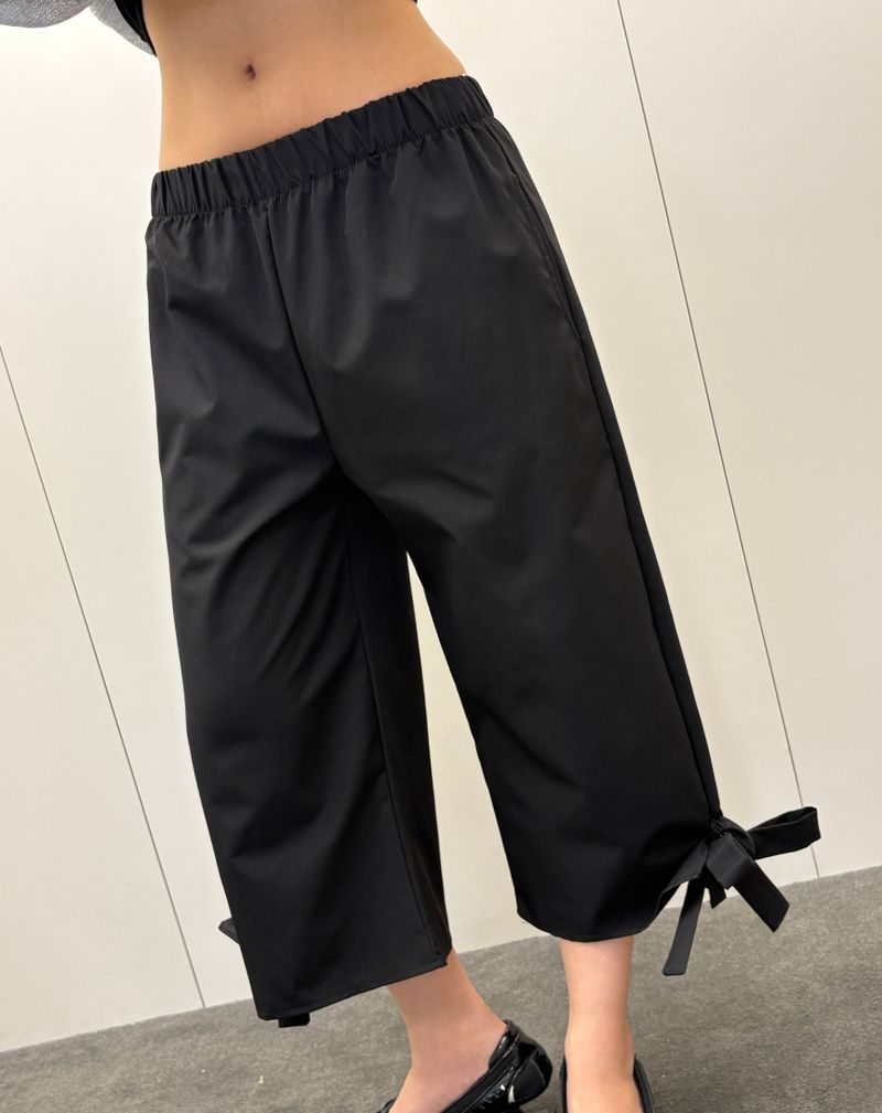 CCORTTI(コルッティ)の「Slacks Side Ribbon Relaxed Fit Capri Pants 2color(Pants)」