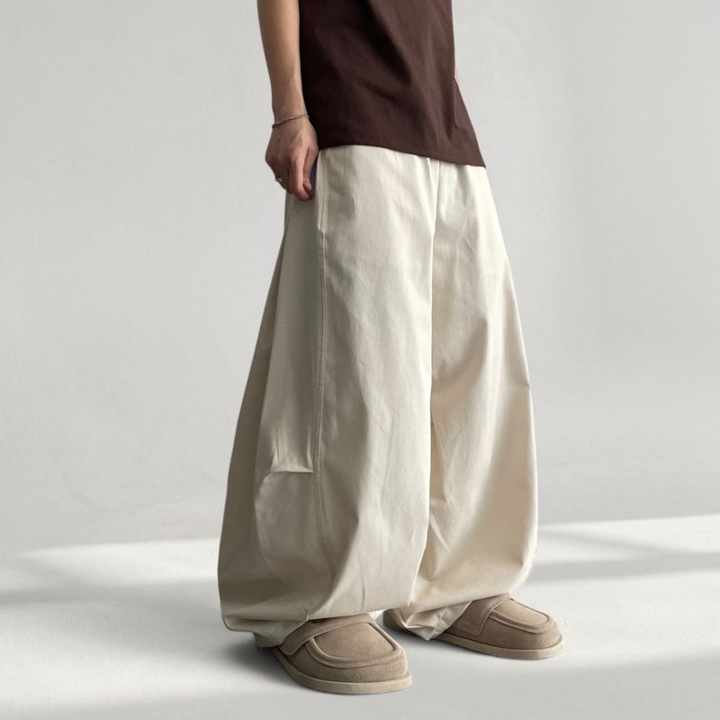 voarc（ボアク）の「Low Banding Side Tuck Incision Cotton Wide Balloon Pants（Pants）」