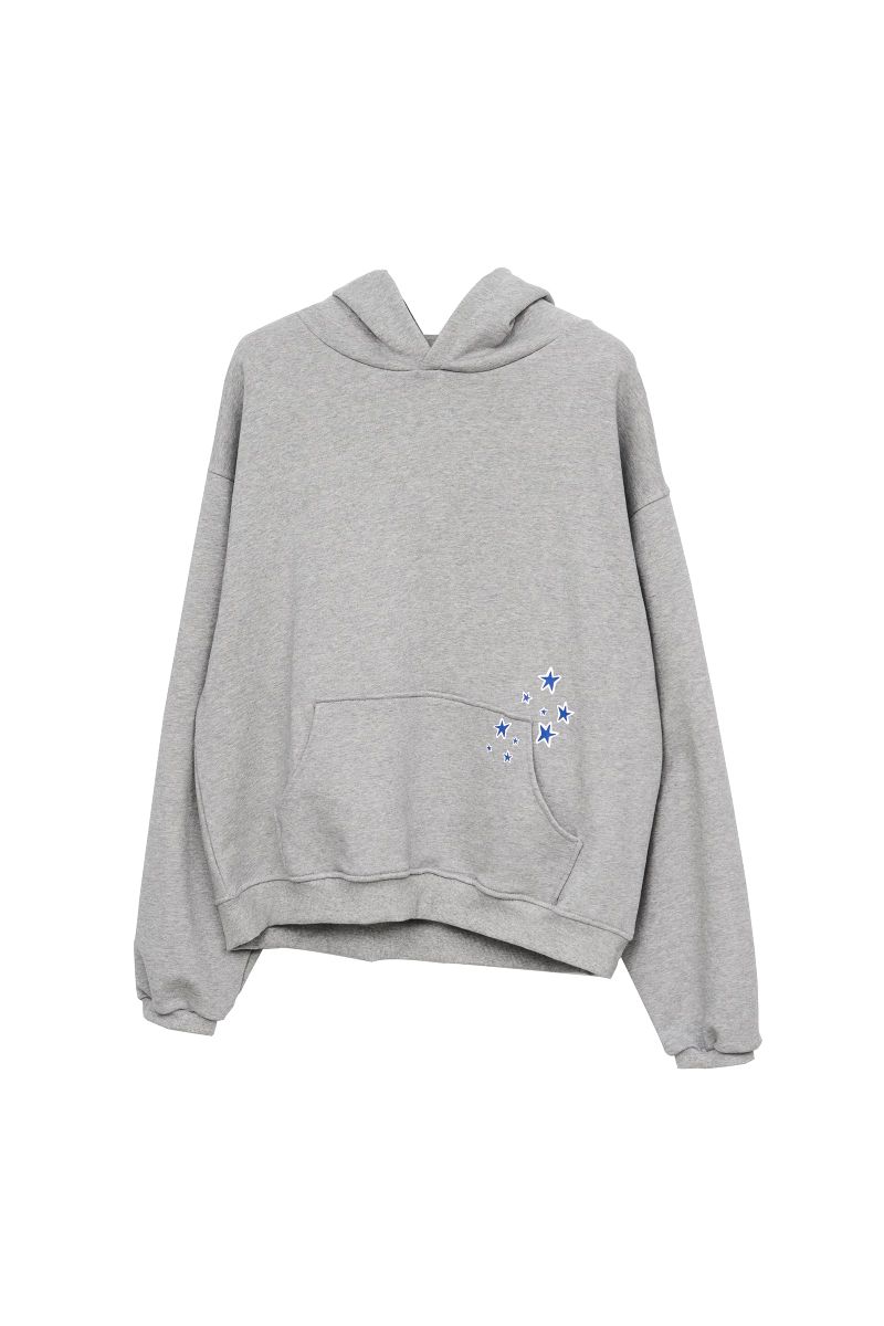 (MADE) Blue Star Softy Hoodie_Grey