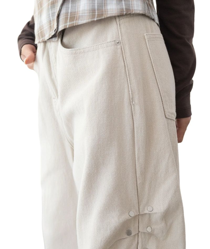 Keulli Shirring Flare Pants