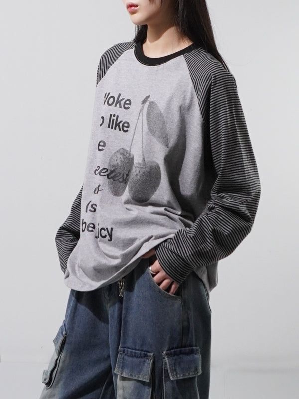 Woke Raglan Overfit T-shirt