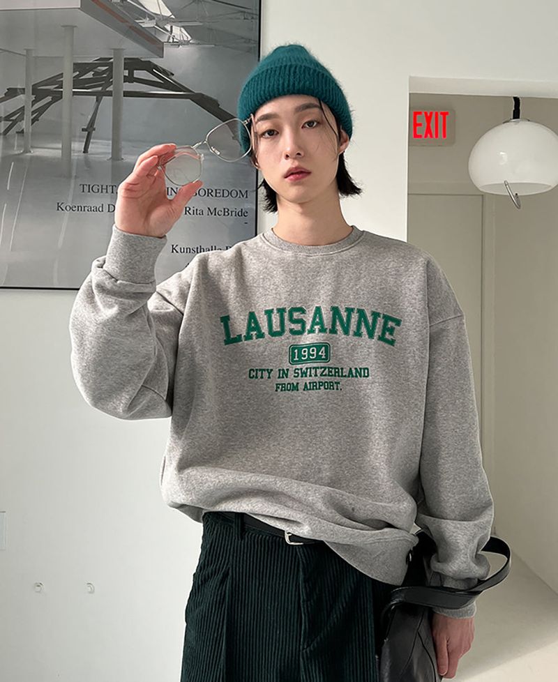 2PLAN（ツープラン）の「起毛リザンプリンティングマンツーマン (3 color)（Tops）」