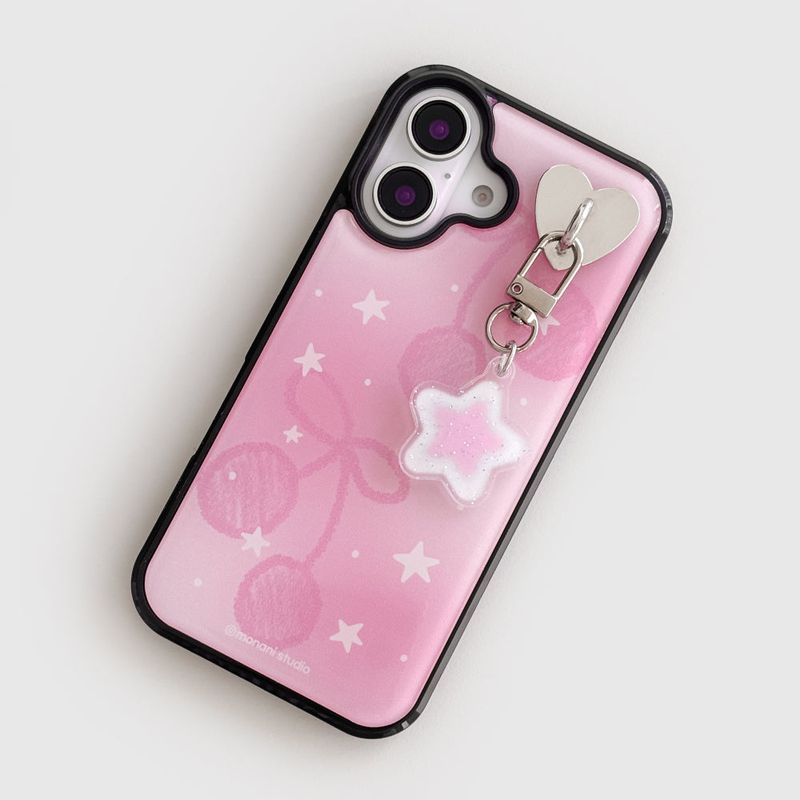 [Epoxy] Cherry boom Phone case (only case)