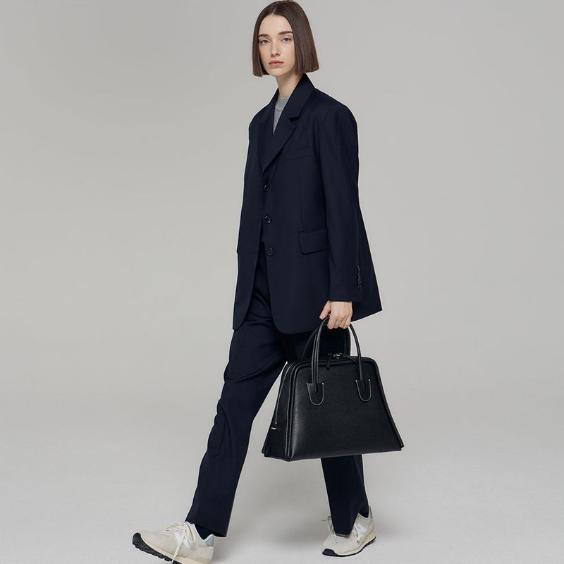 BORDER BAG LARGE BLACK