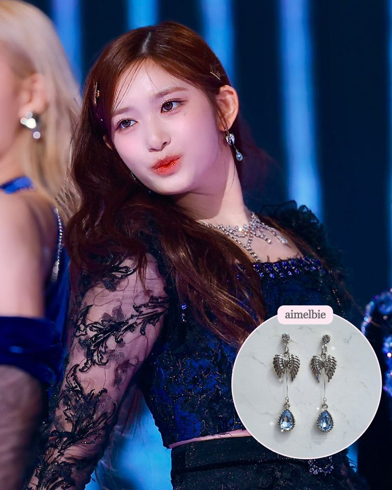 [IVE Leeseo Earring] The Angel Wings Earring