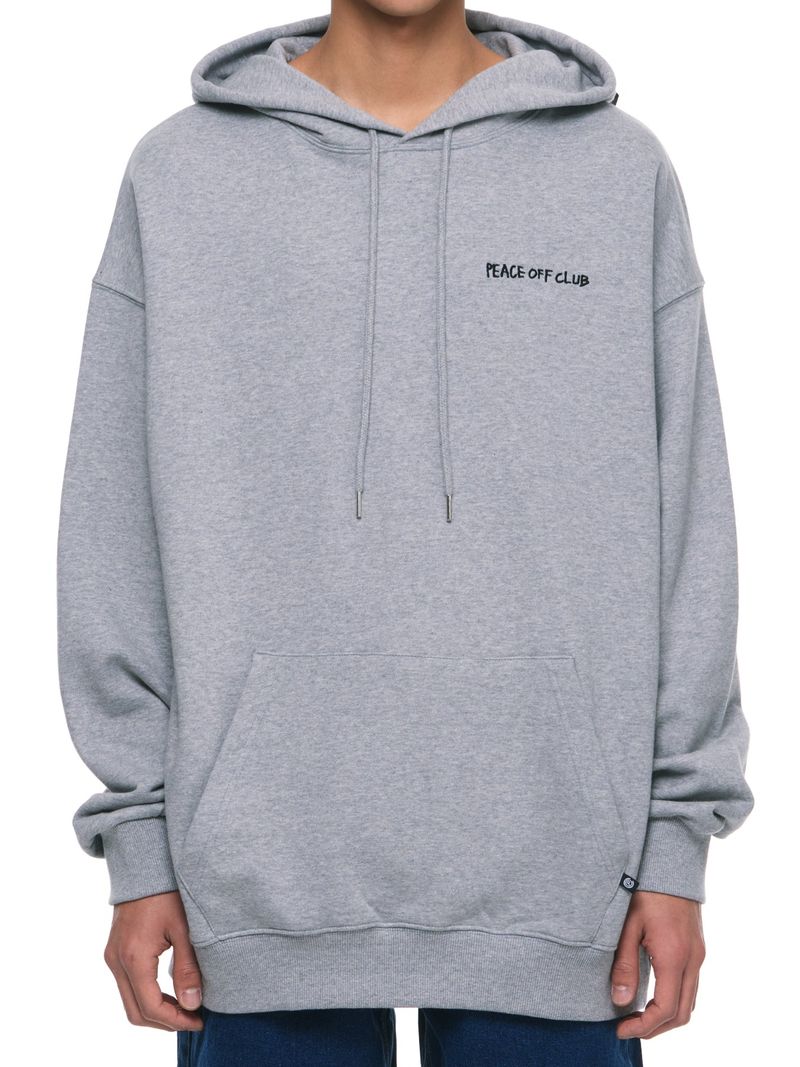 Tagging_Logo Hooded Sweatshirt GREY