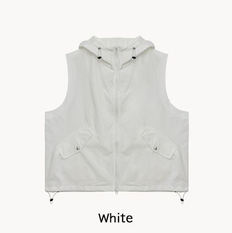 Lowell String Hooded Vest