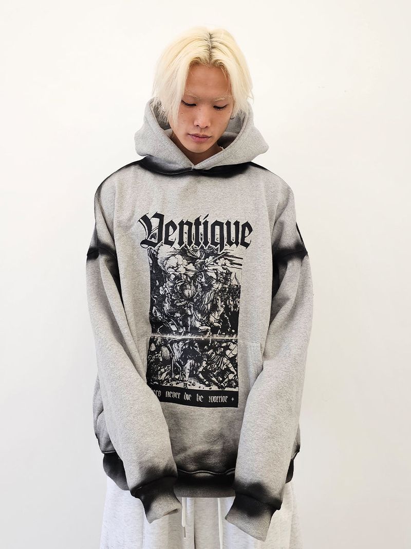 VENTIQUE Warrior Napping Hoodie 3colors