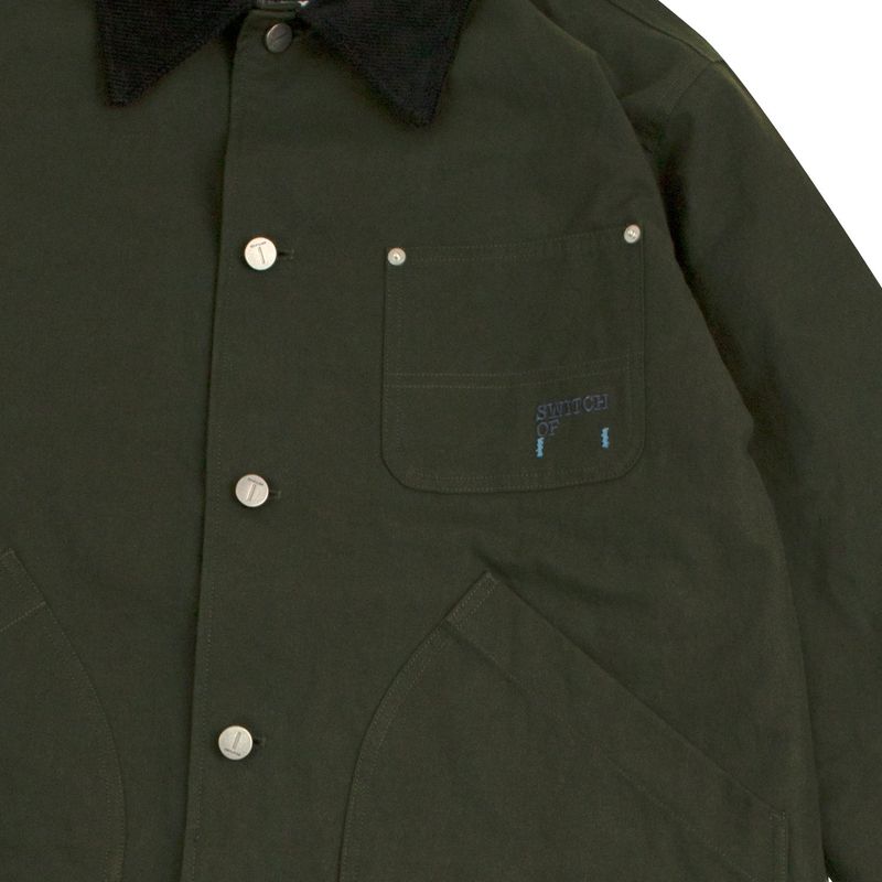 WIDE POCKET WORK JACKET (UNISEX)_SYF3JK02KK