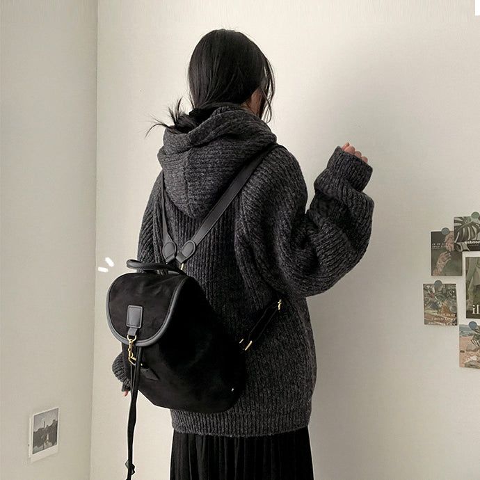 Lillets Suede Backpack