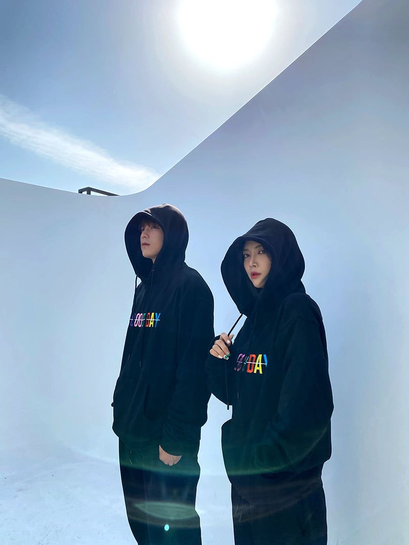RAINBOW PANTS (BLACK)
