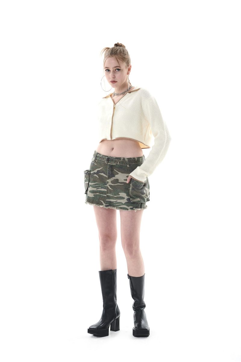 MILITARY MINI SKIRT