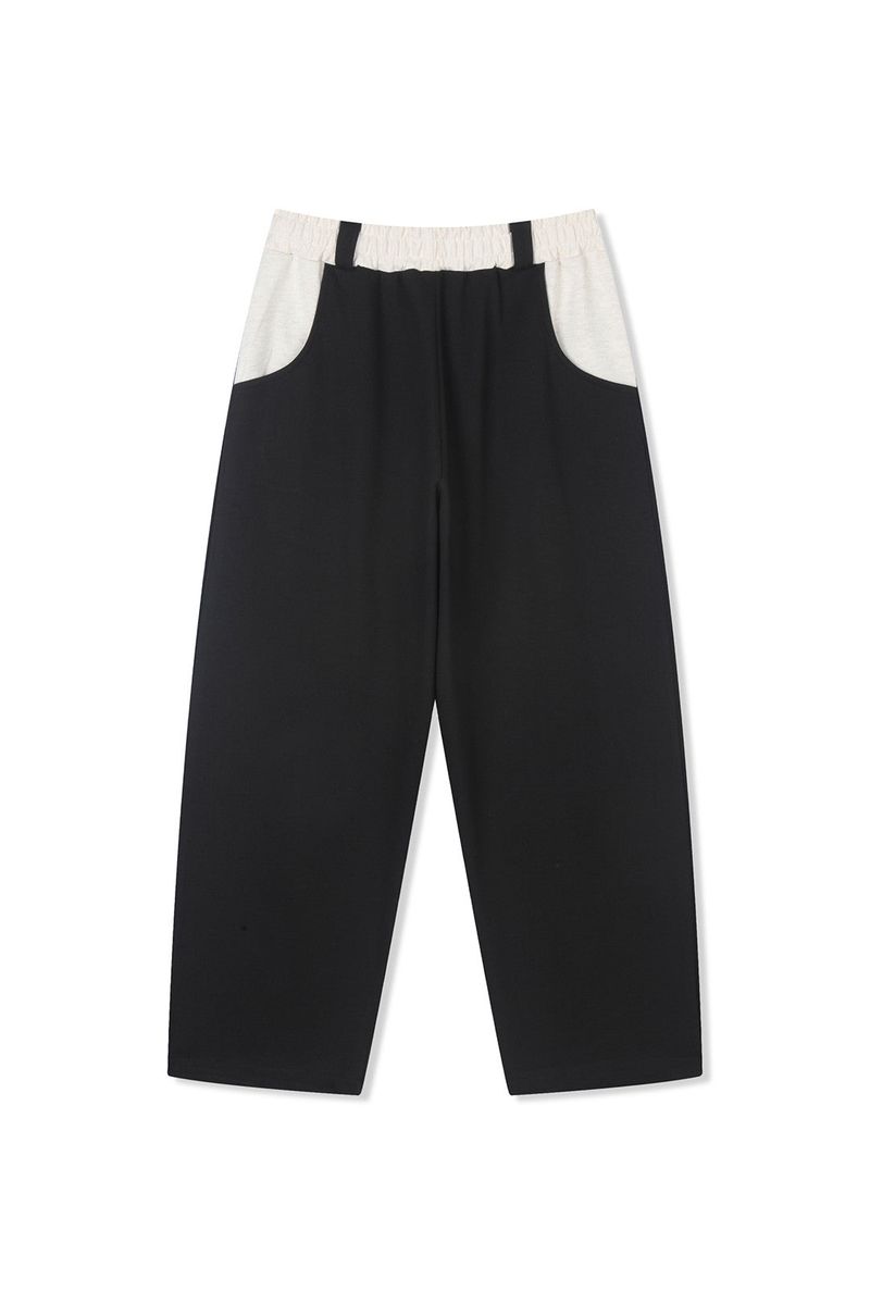 Peanut color matching pocket sweatpants