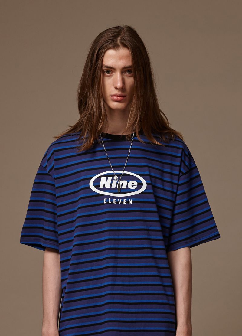 Nineeleven（ナインイレブン）の「Multi stripe T（Tops）」