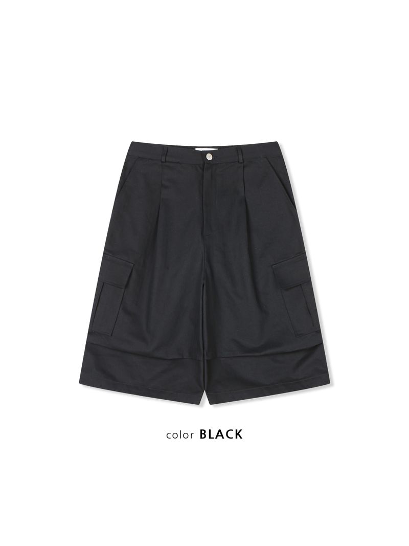 Pard Herringbone Cargo Bermuda