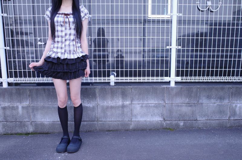 popo frill mini sk (4color)