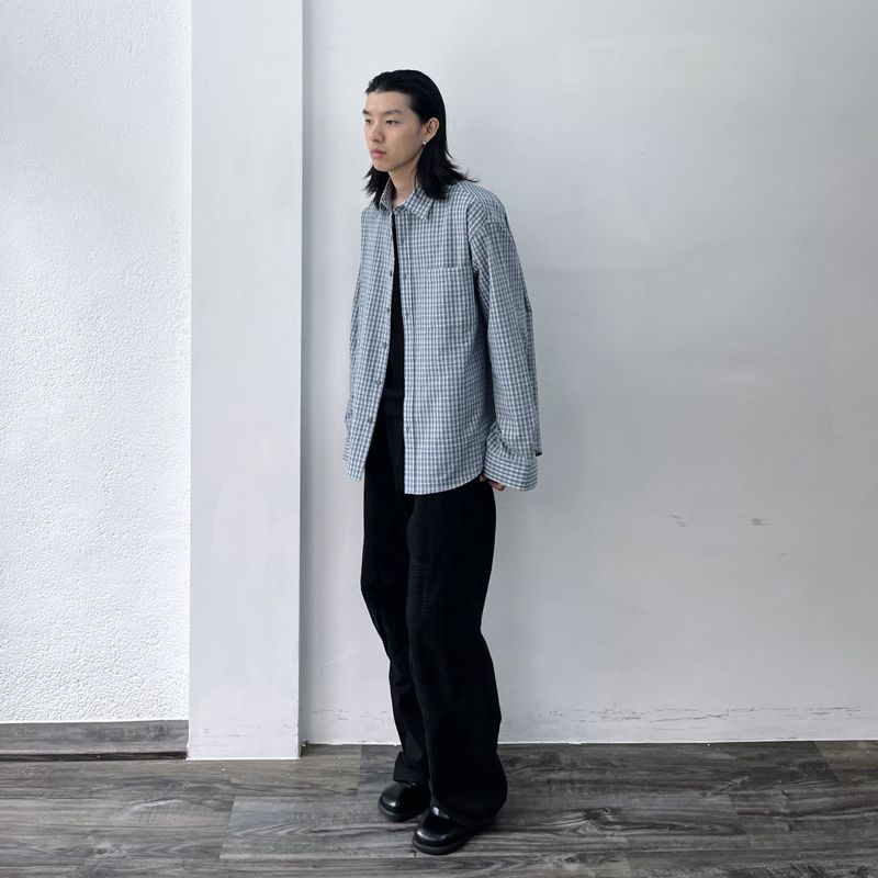 Airy Micro Check Shirt