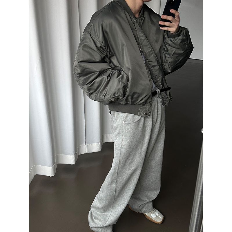 LAURANT（ロラン）の「 [S/S] クロップMA-1ジャンパー(2color)（ジャケット/アウター）」