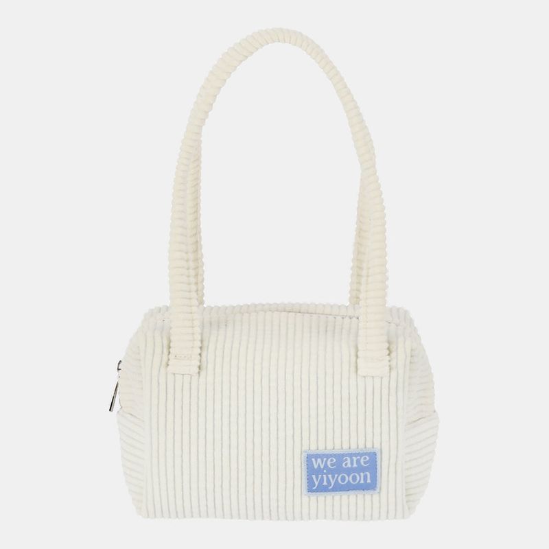 we are yiyoon（ウィアーイユン）の「ハンディポーチ (コーデュロイミルク)（バッグ）」