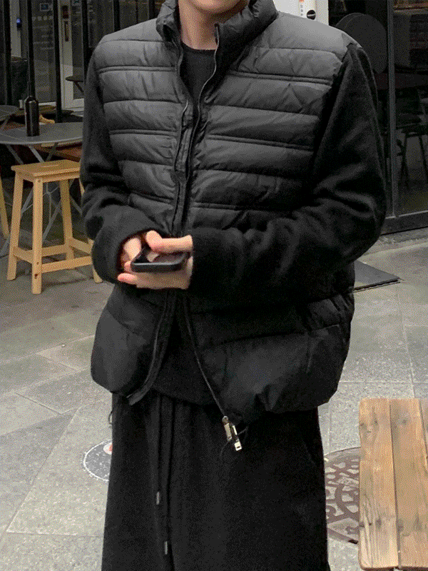 WHAT A LOOK（ワット ア ルック）の「 Pinner standard knit padding（Jackets/Outerwear）」