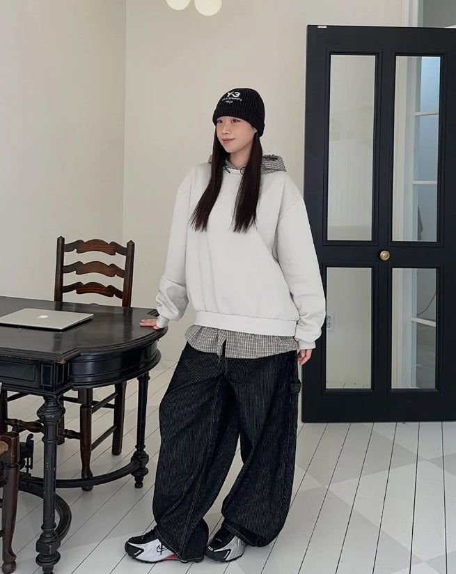 Wayne Shirt Layered Sweatshirt